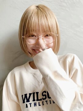 ノットバイベル 大宮(knot by belle) ハイトーンで差をつけるミニボブ　大宮