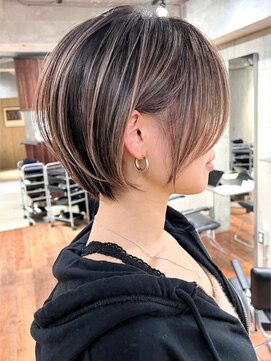 ジルブラン 国分寺(JIL BLAN) 大人ショートヘア/ハイライトカラー/イルミナカラー[国分寺]