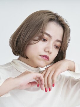 ハナビ(Hanabi) ワンカールラフひし形ボブ