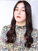 大人可愛い小顔美髪ツヤ感大人ガーリーオリーブベージュA1
