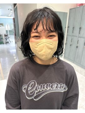 クゥ(coeur) 無造作カジュアルパーマ