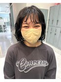 無造作カジュアルパーマ