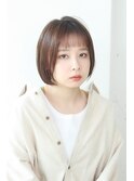 愛されワイドバングボブ
