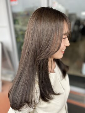 イルファ セイユウ 上野芝店(ehl:fa SEIYU) ロングヘア　オリーブブラウン