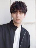 ナチュラルスパイラルおしゃれショートマッシュ