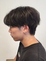 ニアウ 伊勢崎連取店(Niau)&nbsp;ニュアンスパーマセンターパート刈り上げマッシュメンズパーマ