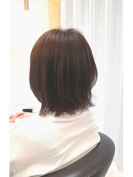 ノル ヘアアンドスパ(NOL HAIR&SPA) 肩すれボブ