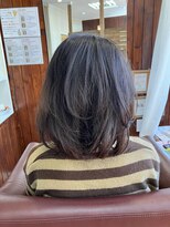 ナオス(NAOS)&nbsp;髪質改善カラーで透明感◎/30代40代/ミディアム/髪質改善