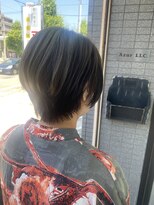 アンフルール(Un Fleur)&nbsp;ハンサムショート×アンブレラカラー