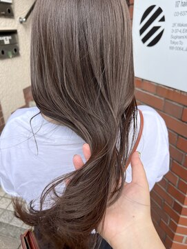 イイナヘアガレージ(117) 【117hairgarage】柔らか艶髪_オリーブベージュ