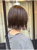 髪質改善/縮毛矯正/切りっぱなしボブ/外ハネボブ/ショートボブ
