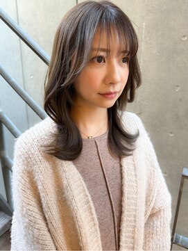 マイラ 銀座(myla) 大人可愛い似合わせイメチェンひし形こなれミディウェーブパーマ