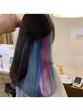 パームス(Palms) オーロラカラー/デザインカラー/ブリーチ/ケアブリーチ