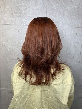 リスタバイネオリーブ 浅草(Re:sta by neolive) オレンジブラウンカラー