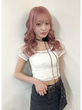 リヴ ウメダ(LIV umeda) ピンクベージュ/ブリーチ/ダブルカラー【梅田】