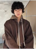 メンズニュアンスパーマで作る、こなれ感満載モテヘア