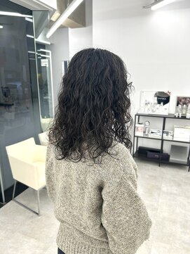 ブラウン(Brown) ツイストスパイラルパーマ