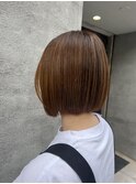 切りっぱなしボブ×髪質改善ストレート【Ryoka 髪質改善】