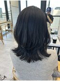 外ハネ/レイヤーカット/くびれヘア/切りっぱなし