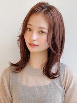 エトラ 渋谷店(etora)&nbsp;小顔 美髪 レイヤーカット イメチェン ワイドバング"