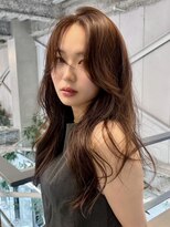 フェブミエル(fev miel)&nbsp;レイヤーカット×透明感ブラウン