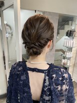 ハイル(KHAIR)&nbsp;シニヨンアレンジ♪/梅田美容室/金城二千夏