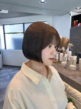 パーク(PARK) ミニボブ×顔周りレイヤー♪ 町田 髪質改善