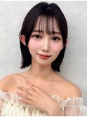 韓国レイヤー/ワインレッド/マロンベージュ/イメチェン/幡ヶ谷