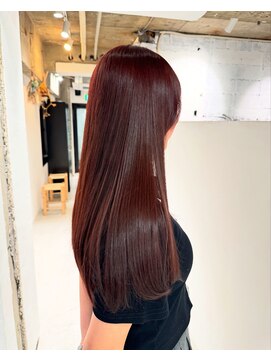 ヨーク(YOKE) ワインレッドチェリーレッド暖色カラー