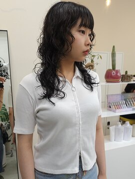 チーカ(chica) ロングウルフパーマ/名古屋パーマ
