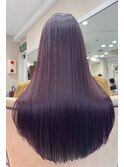 透明感カラー＋髪質改善トリートメント