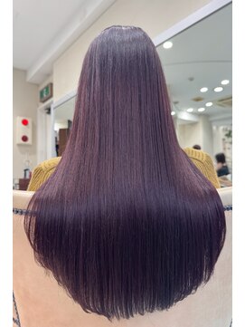 ミューズ(muze) 透明感カラー+髪質改善トリートメント
