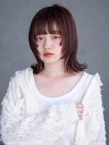 アイティー バイ アルバム 中野店(IT by ALBUM)&nbsp;レイヤーカットレイヤーロングオリーブベージュ_F40144