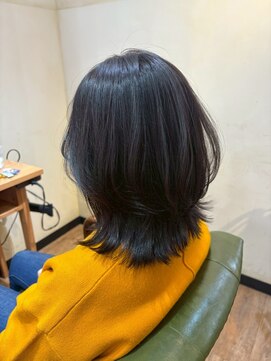 オーストヘアジジ(Aust hair Gigi) スモーキーカラー