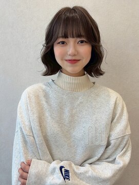 ジーナ  札幌大通(Zina) 美髪＊切りっぱなしボブ＊くびれウェーブ＊Zina札幌大通