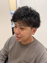 アップリップスダブリュー(Uplips.w) ツーブロック×シャドーパーマ