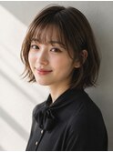 ショートボブ髪型20代30代40代50代前髪あり前髪なし面長丸顔越谷