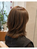 キミトヘアデザインアンドスパ(Kimito Hair design&spa)&nbsp;ミディアムレイヤー/くびれヘア