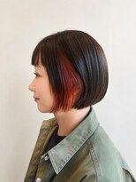 クラン エン バイ ヘッドライト 二子玉川店(clan en. by HEADLIGHT) カット+カラー+ポイントブリーチ