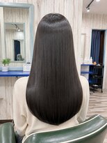 ルートヘア 辻堂店&nbsp;20代30代髪質改善縮毛矯正ナチュラルストレート艶髪ロング♪