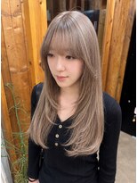 アフターニュース 新潟(afternews)&nbsp;ミルクティーブロンド/ダブルカラー/ケアブリーチ/髪質改善/新潟