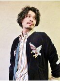 男気アップワイルドパーマ