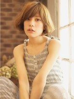ベック ヘアサロン(BEKKU hair salon) Aラインのシルエットで魅せる重軽エアリーニュアンスボブ☆