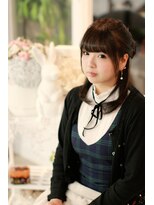 アルベロ(albero)&nbsp;編み込みハーフスタイル