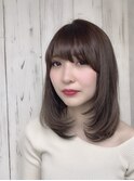 ツヤワンカールミディアム
