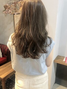 ロティー(loty) 【loty酒井美紀】オリーブベージュ×レイヤーロング