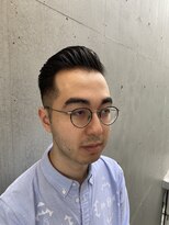 タケシズバーバー(BARBER)&nbsp;オールバックフェードスタイル