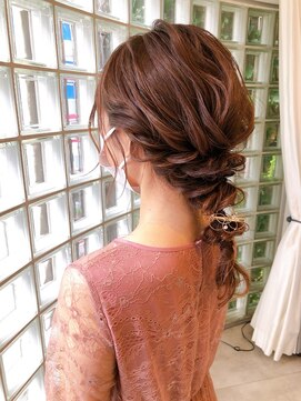 アロー(arrow) 結婚式ヘアーロング【みのり】