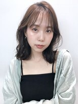 アイティーバイアルバム 松戸店(IT by ALBUM)&nbsp;ナチュラルミディアム_カーキグレージュマッシュショート_28099