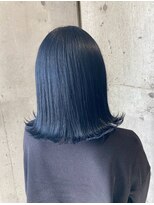 ラニヘアサロン(lani hair salon) 蒼みブルー/韓国/くびれヘアビタミンカラー